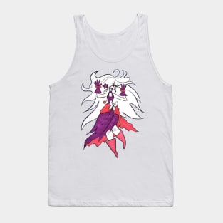 White Haired Girl Tank Top